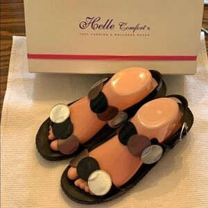 Helle Comfort Sandals. Size 40(9). EUC.​​​​​​​​​​​​​​​​​​​
